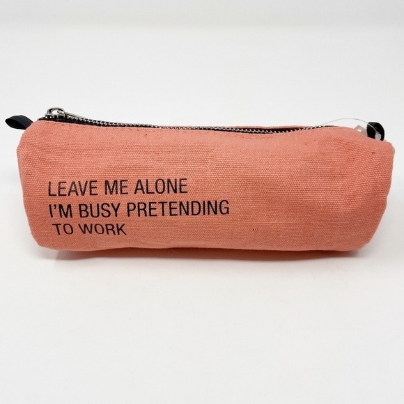 ABOUT FACE | 'Pretending to Work ' Pencil Case - Picture 1 of 5